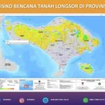 peta risiko tanah longsor di bali