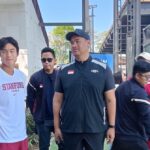 Menpora saat mengunjungi Lapangan Tenis Bali Beach Country Club kawasan ITDC Nusa Dua, Kabupaten Badung, Minggu (3/8/2025) (Foto: djo)