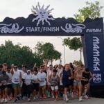 Ratusan pelari mengikuti Mamaka Fun Run Vol.II di Pantai Kuta, Minggu (26/10/2025) (Foto: djo)