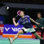 Tunggal putri Kadek Dhinda tembus semifinal Korea Masters 2025 setelah menang atas wakil tuan rumah Park Ga Eun dengan tiga gim 21-15, 22-24, dan 21-13, Jumat (7/11/2025) (Foto: PBSI)
