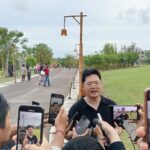 Assistant Public Relation Manager Nuanu Creative City, Calvin menyebut setiap event pihaknya menargetkan dikunjungi 2 ribu wisatawan asing dan domestik. (Foto: djo)