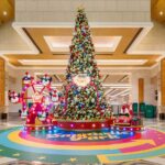 ferris wheel Ferris Wheel dan pohon Natal setinggi 7 meter menciptakan suasana dongeng musim dingin. (Foto: ist)