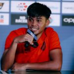 Penyerang sayap Bali United, Rahmat Arjuna Reski bertekad mencetak gol untuk kemenangan timnya saat Bali United menjamu Arema FC di Stadion Kapten I Wayan Dipta Gianyar, Minggu (4/1/2026) malam. (Foto: Alex MOBU)