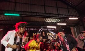 Pagelaran seni dan budaya "Voice of Sumba dalam Spirit Marapu dan Kataga-Merajut Harmoni Sumba Bali di Warung Mina Peguyangan, Sabtu (14/2/2026) (Foto: billy)