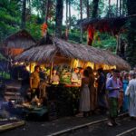 Sekitar 200 tamu dari berbagai negara berkumpul di Bambu Indah untuk sebuah pertemuan yang memadukan relaksasi, musik, alam, dan refl eksi, menandai momen tenang menjelang Nyepi, hari suci di Bali. (Foto: ist)