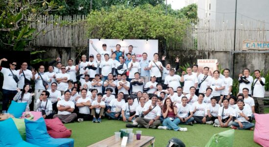 Komunitas pengguna motor matic di Bali saat Feders Gathering 2026 yang diselenggarakan Federal Oil di Campo Saga Cafe, Denpasar, Sabtu (7/3/2026) (Foto: ist)