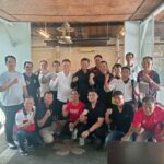 Para pengurus PBSI Bali dan PBSI Kabupaten/Kota se-Bali yang mengikuti Rapat Kerja sehari di Denpasar, Sabtu (11/4/2026) (Foto: djo)