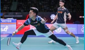 Ganda putra Indonesia Leo/Daniel ke final menantang unggulan pertama Thailand Open 2026 Satwiksairaj Rankireddy/Chirag Shetty dari India, Minggu (17/5/2026) (Foto: Xbadminton)