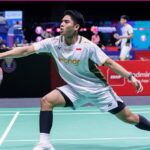 Tunggal putra Indonesia Moh Zaki Ubaidillah membuat kejutan dengan mengalahkan Lakshya Sen di babak 32 besar Malaysia Masters 2026, Rabu (20/5/2026) (Foto: XBadmindon)