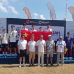 WhatsApp Image 2026-06-14 at 23.13.44 Perenang China, Korea Selatan, dan Vietnam naik podium masing-masing dengan medali emas, perak dan perunggu yang diraih dari Nomor Estafet Campuran 4 x 1.500 Meter di ajang 12th Asian Open Water Swimming (OWS) Championship 2026, Minggu (14/6/2026) (Foto: djo)