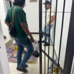 Kepolisian Resor Badung dan Sektor Kuta Selatan saat melakukan olah tempat kejadian perkara (TKP) di lokasi meninggalnya deteni WNA Australia pada Jumat (!0/7/2026). (Foto: Ist)
