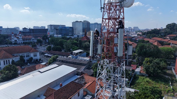 Salah satu tower XLSMART (Foto: ist)