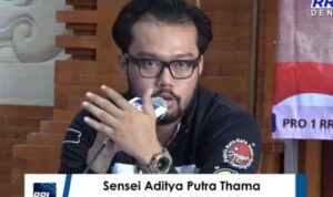 Ketua Tim Penjaringan dan Penyaringan (TPP) Bakal Calon Ketua Umum FORKI Bali, Sensei Aditya Putra Thama (Foto: Humas FORKI Bali)