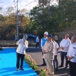 Presiden RI Prabowo Subianto meresmikan peletakan batu pertama (groundbreaking) proyek strategis Pembangkit Listrik Tenaga Surya (PLTS) di Cekik, kawasan Gilimanuk, Kabupaten Jembrana, Selasa (25/8/2026). (Foto: dik)