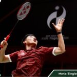 Muhammad Zaki Ubaidillah menjadi penentu kemenangan tim bulu tangkis putra Indonesia atas Malaysia di perempat final Asian Games 2026, Selasa (22/9/2026) malam (Foto: X/Badminton)